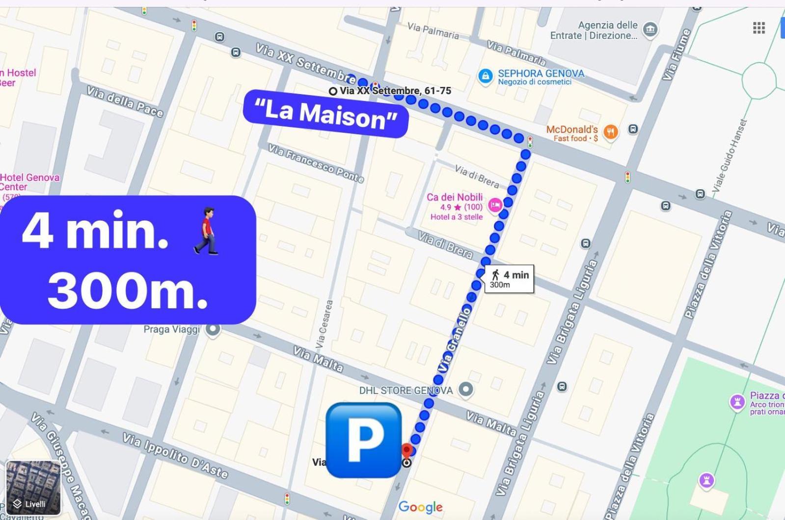 La Maison Nel Cuore Di Genova Free Parking Eksteriør billede